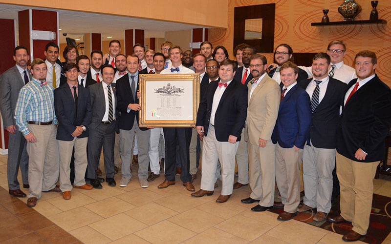 Upsilon-Alpha Chapter Installed at Reinhardt University